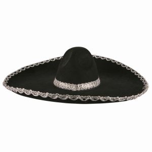 verkoop - attributen - Hoeden-diadeem - Sombrero zwart